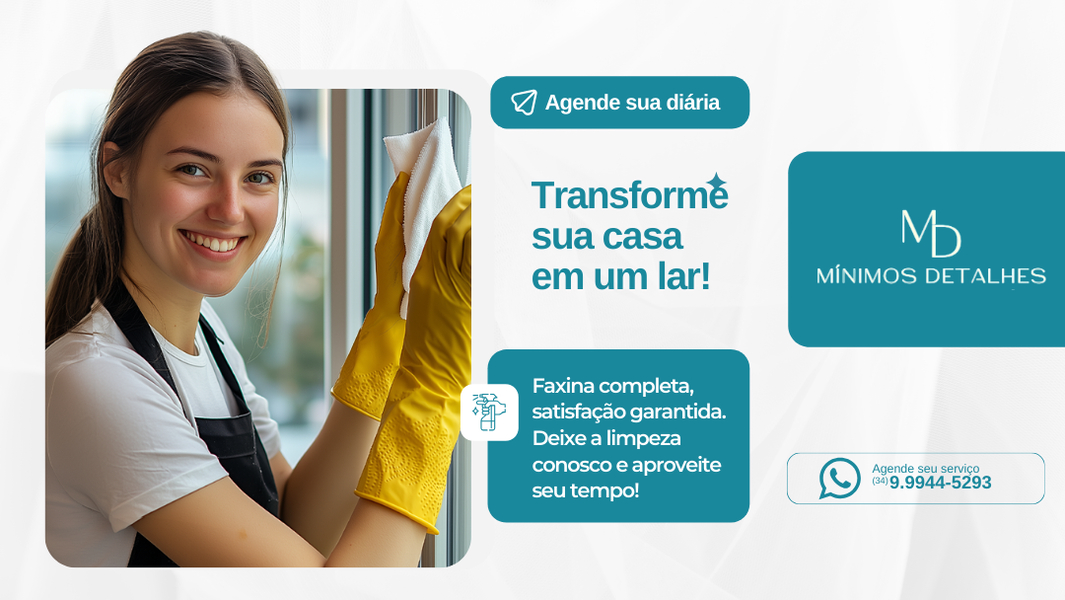 Foto da capa de Mínimos Detalhes Serviços de limpeza e Conservacao